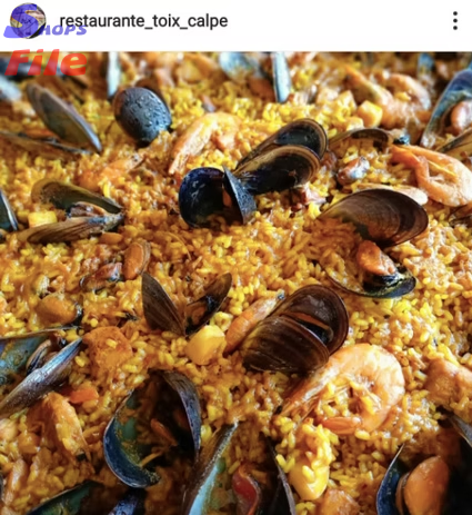 Restaurant Toix Calpe, Spain